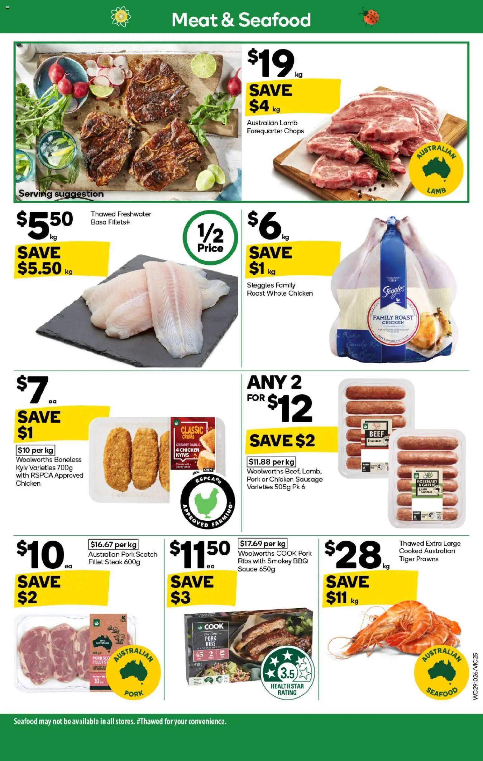 Woolworths catalogue - valid from 29.10.2025 | Page: 25 | Products: Sauce, Seafood, Scotch, Oven