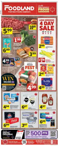 Preview of Foodland flyer - NS from shop Foodland valid from 31.07.2025