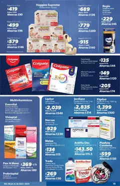 Nuevas ofertas de Sam's Club válidas en toda la República Mexicana desde el 08.07.2025. ¡Encuentra las mejores ofertas en Sam's Club catálogo Precios Irrepetibles! | Página: 15