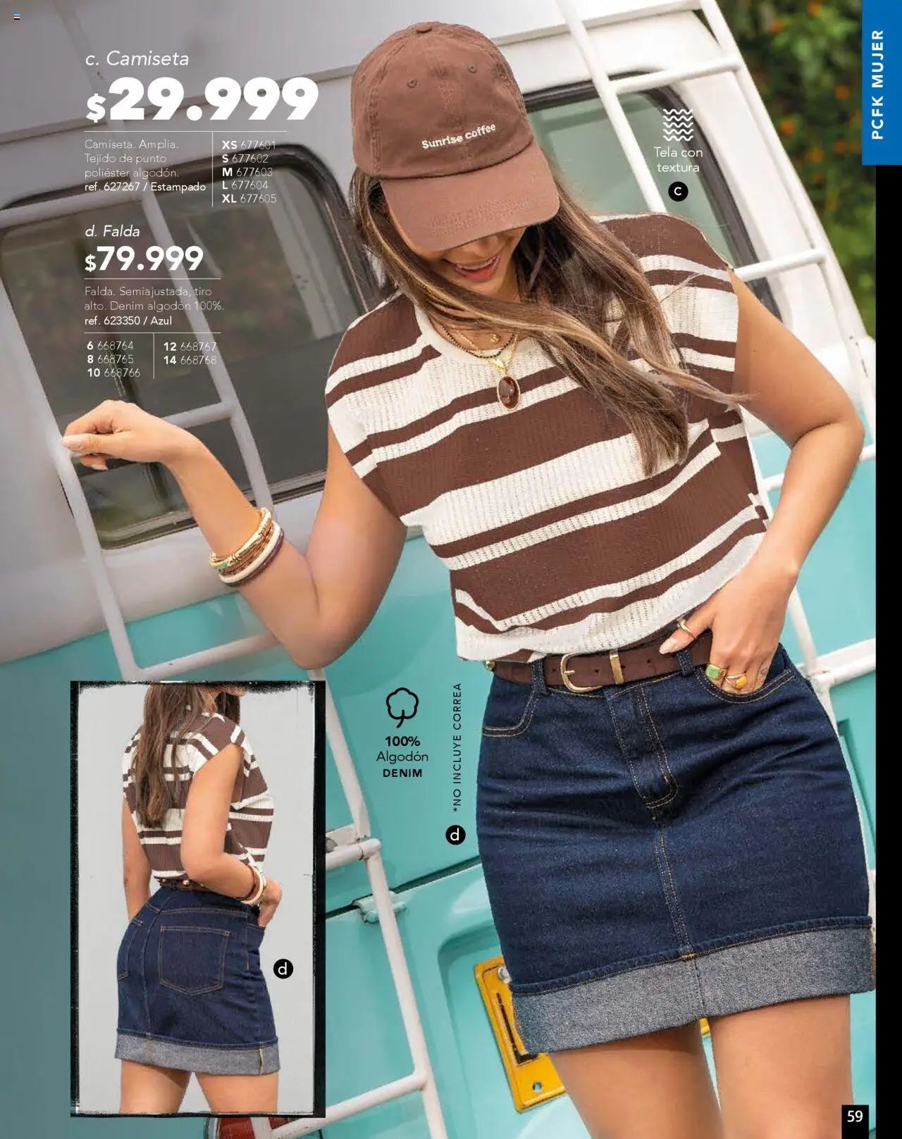 Pacifika revista - valida desde el 01.08.2025 | Página: 70 | Productos: Algodón, Falda, Camiseta
