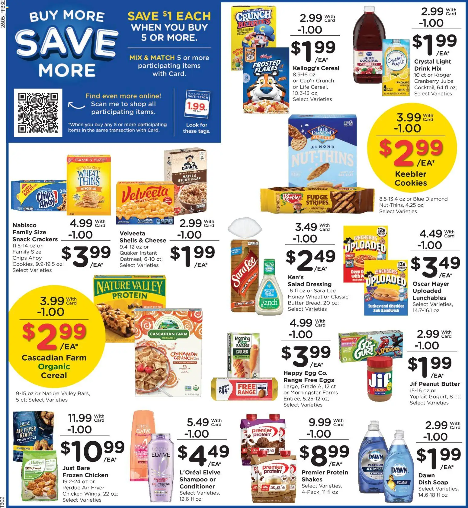 Fry's Food Weekly Ad - valid from 04.03.2026 | Page: 4 | Products: Conditioner, Cheese, Sugar, Lemon