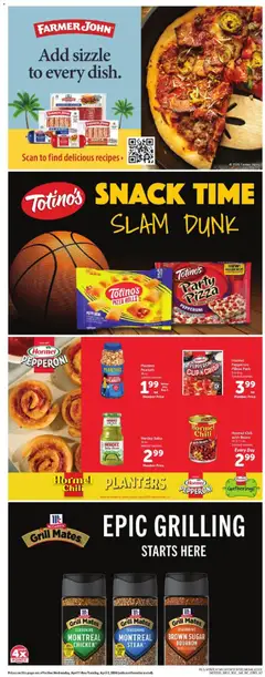 Preview of Safeway weekly ads valid from 01.04.2026 | Page: 7 | Products: Wc, Bourbon, Sugar, Grill