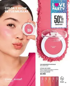 Catálogo CyZone Campaña 3 válido desde el 01.02.2026 | Página: 43 | Productos: Aceite, Rubor