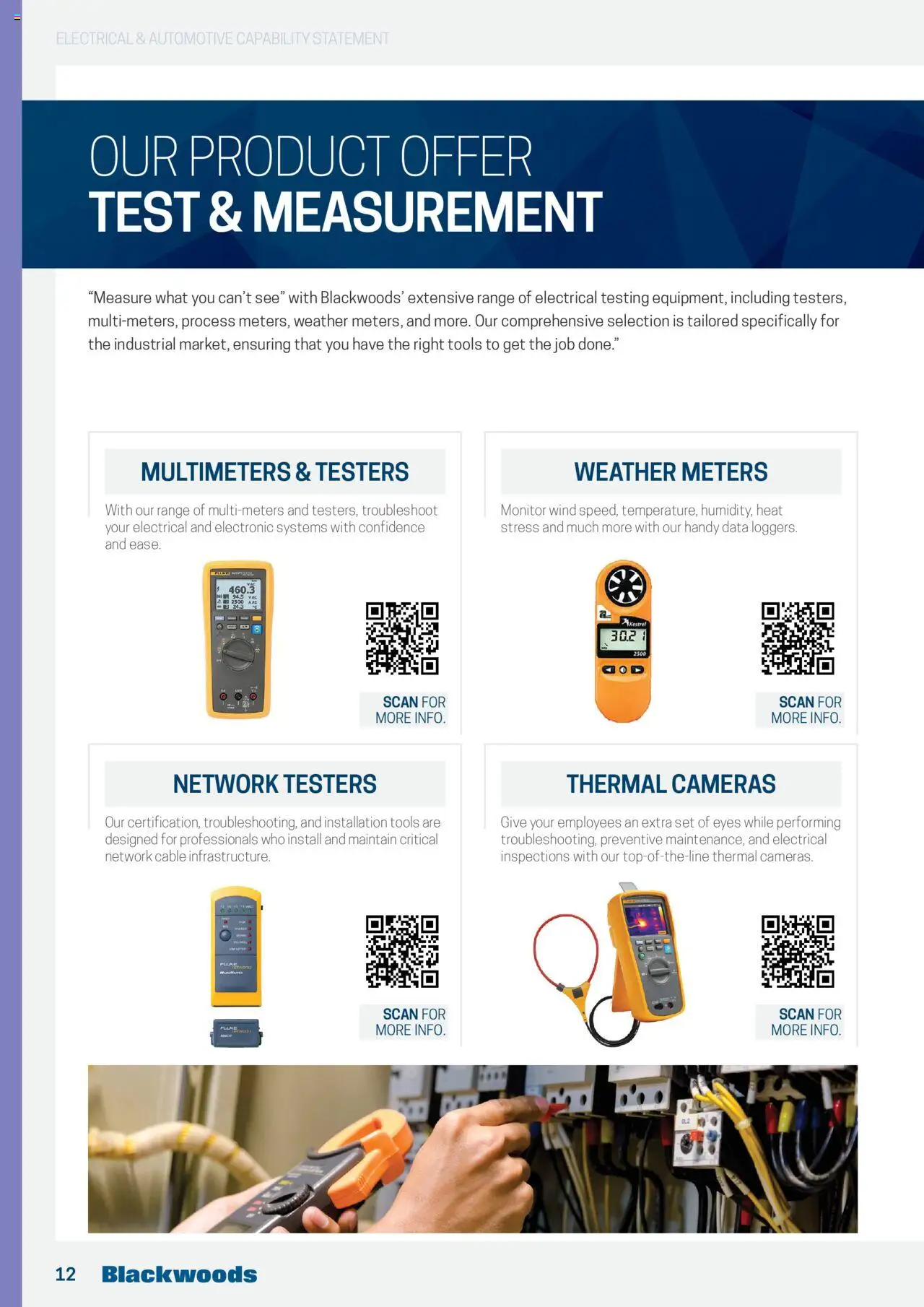 Black Woods catalogue - valid from 08.08.2023 | Page: 12 | Products: T shirt, Weather station, Nail tools, Chest of drawers