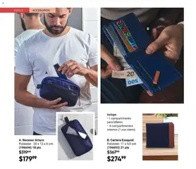 Vista previa de AVON Casa & Estilo 5 2026, nuevo folleto de la tienda, válido en México a partir del 13.03.2026 | Página: 62 | Productos: Neceser, Banco