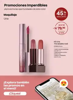 Vista previa de folleto Natura catálogo  - Ciclo 6 de la Natura válido desde 31.03.2026 | Página: 34 | Productos: Té, Maquillaje