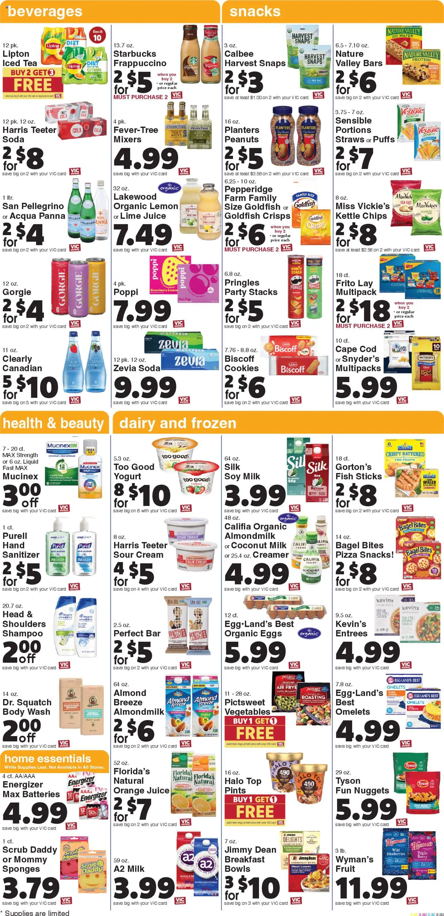 Harris Teeter Weekly Ad - SC - valid from 05.11.2025 | Page: 5 | Products: Ginger, Milk, Eggs, Water