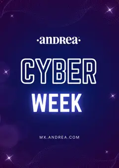 Vista previa de Andrea Cyber Week, nuevo folleto de la tienda, válido en México a partir del 01.12.2025