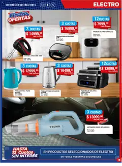 Maxiconsumo ofertas │ válido desde el 14.07.2025 | Página: 15 | Productos: Sandwichera, Freidora, Freidora de aire, Pava eléctrica
