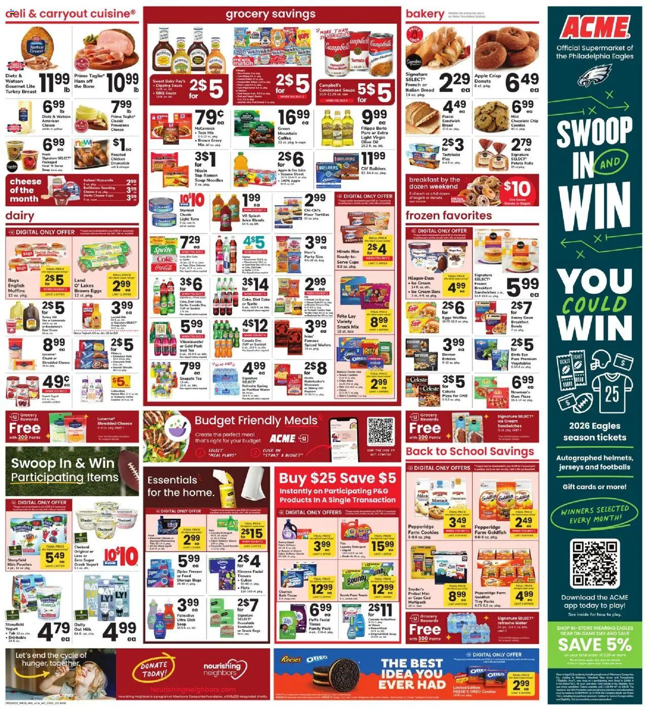 Acme Weekly Ad - PA - valid from 05.09.2025 | Page: 3 | Products: Box, Oil, Ice cream, Salt