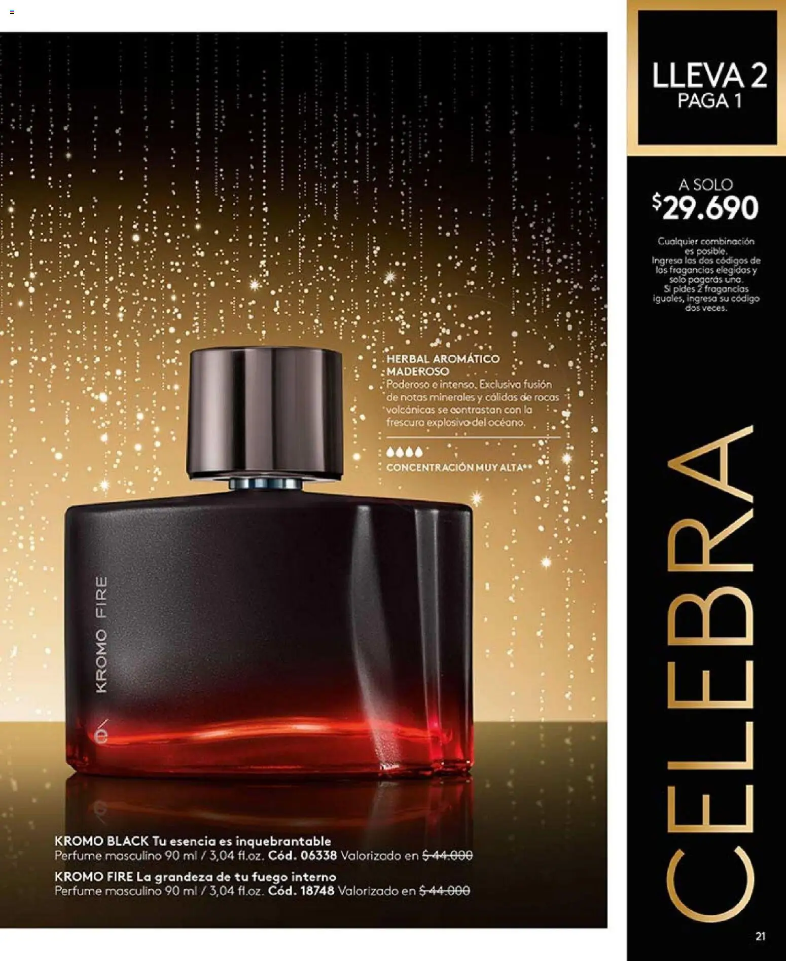 Catálogo Ésika Campaña 1 │ válido desde el 01.01.2026 | Página: 21 | Productos: Perfume