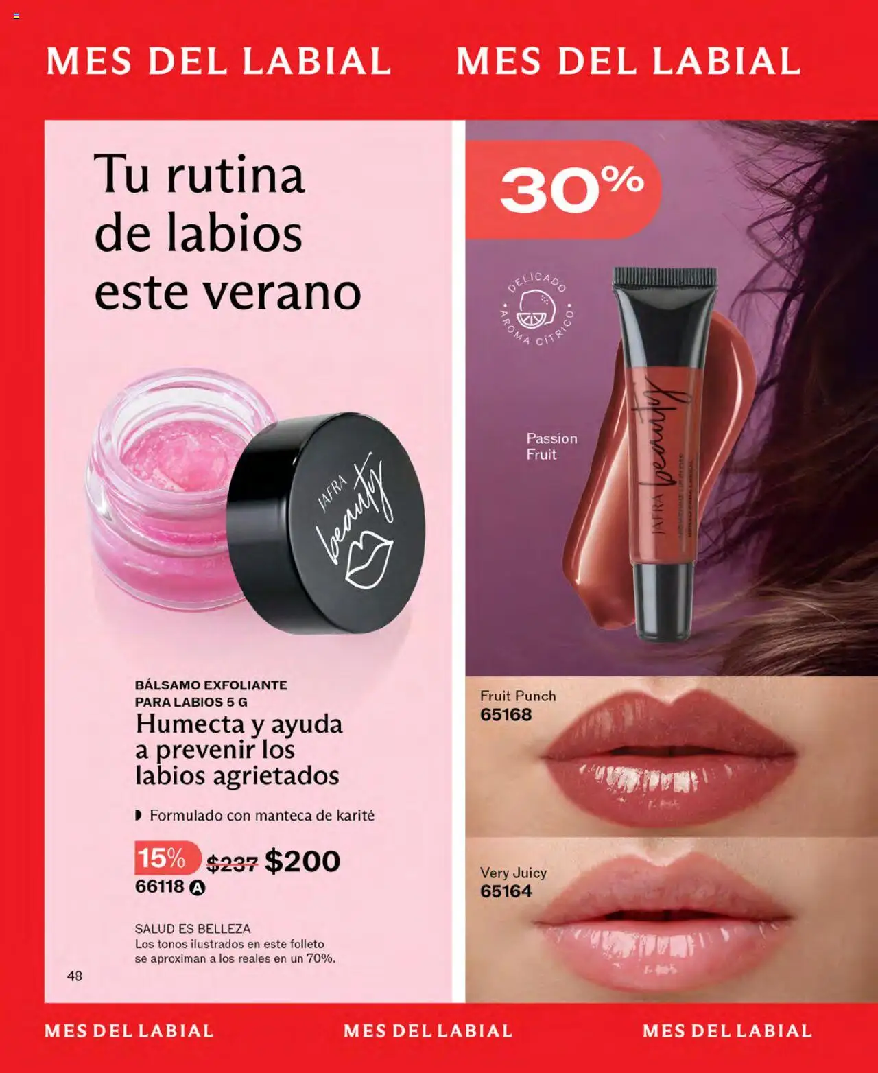 Nuevas ofertas de JAFRA válidas en toda la República Mexicana desde el 01.07.2025. ¡Encuentra las mejores ofertas en JAFRA catálogo! | Página: 48