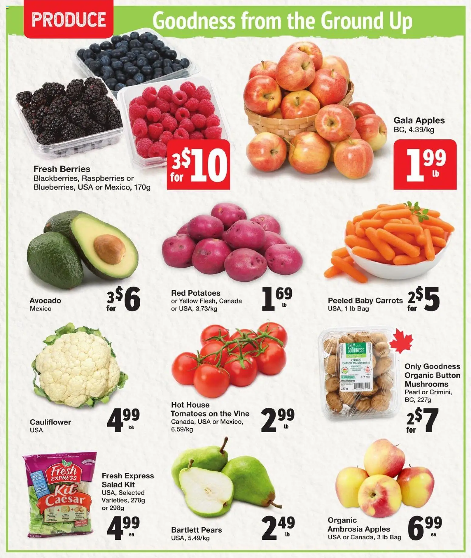 Quality Foods flyer valid from 22.01.2026 | Page: 2 | Products: Salad, Bag, Apples, Tomatoes