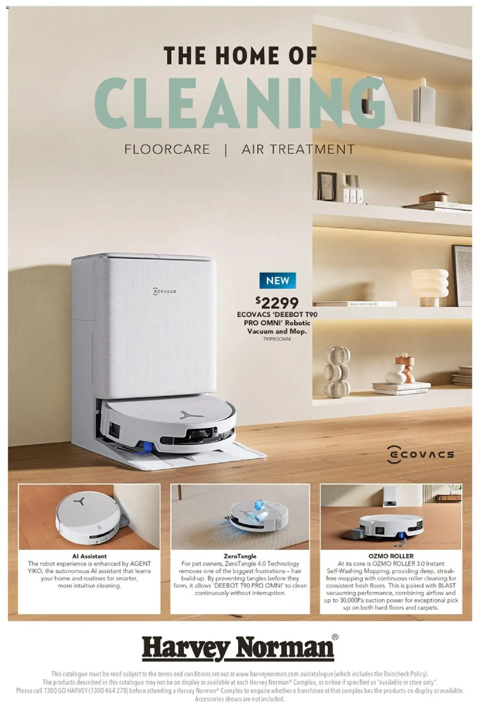Harvey Norman catalogue - valid from 24.03.2026 | Page: 1 | Products: Accessories, Robot, Treatment
