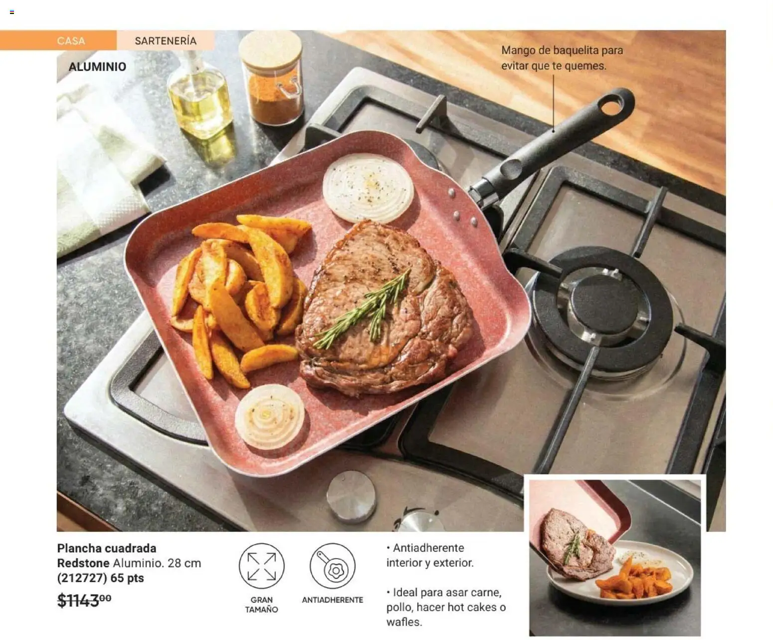 Nuevas ofertas de AVON válidas en toda la República Mexicana desde el 24.04.2026. ¡Encuentra las mejores ofertas en AVON Casa & Estilo 7 2026! | Página: 134 | Productos: Mango, Plancha, Té