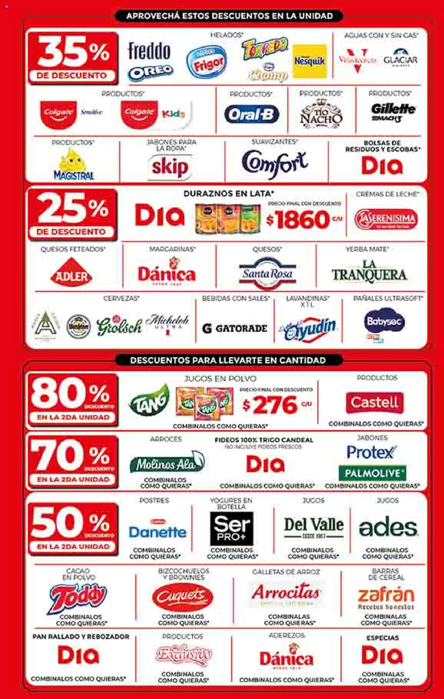 Supermercado DIA Ofertas │ válido desde el 28.01.2026 | Página: 2 | Productos: Botella, Mate, Ropa, Cacao