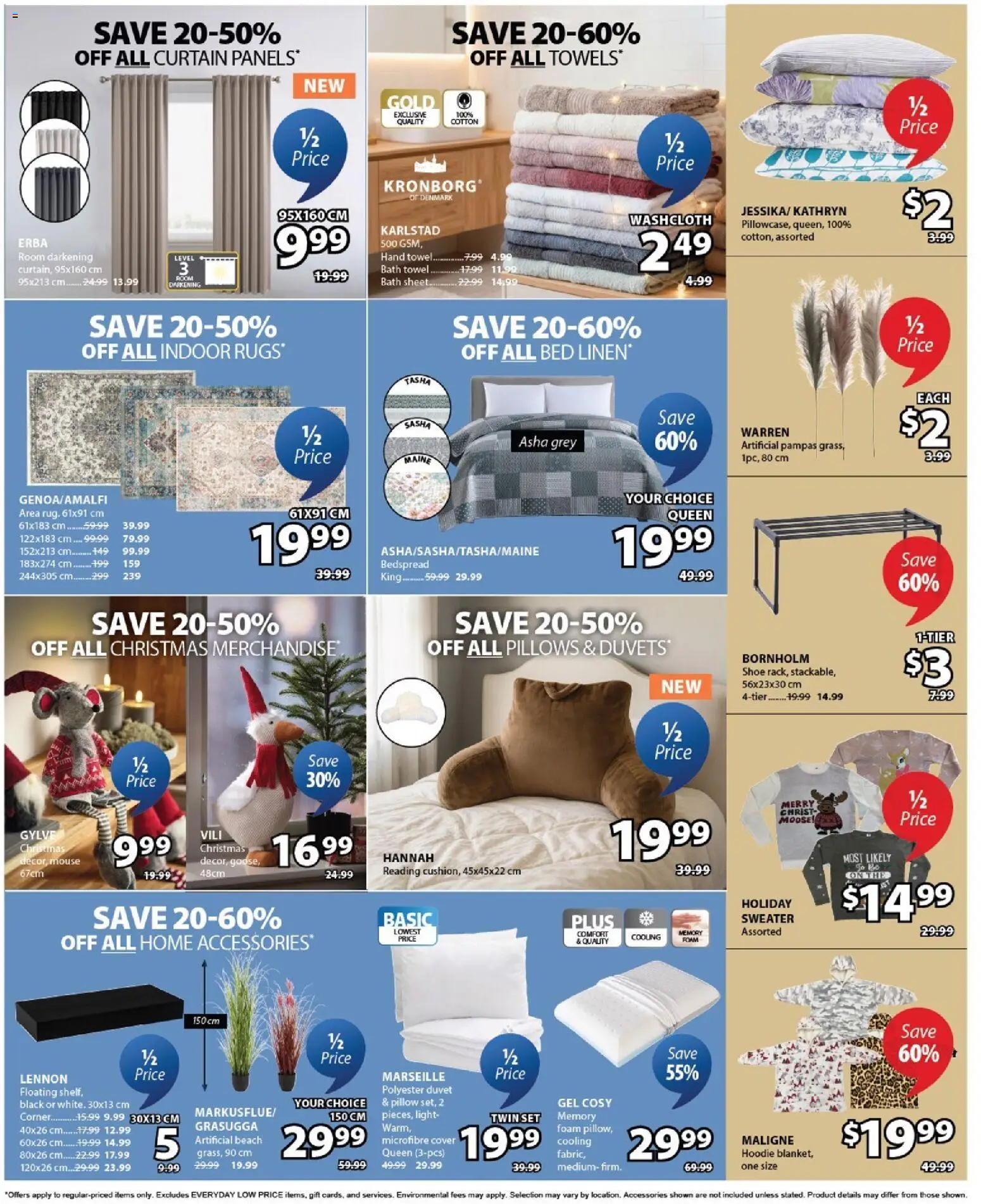 JYSK flyer valid from 20.11.2025 | Page: 2 | Products: Mouse, Bed, Bath, Sweater