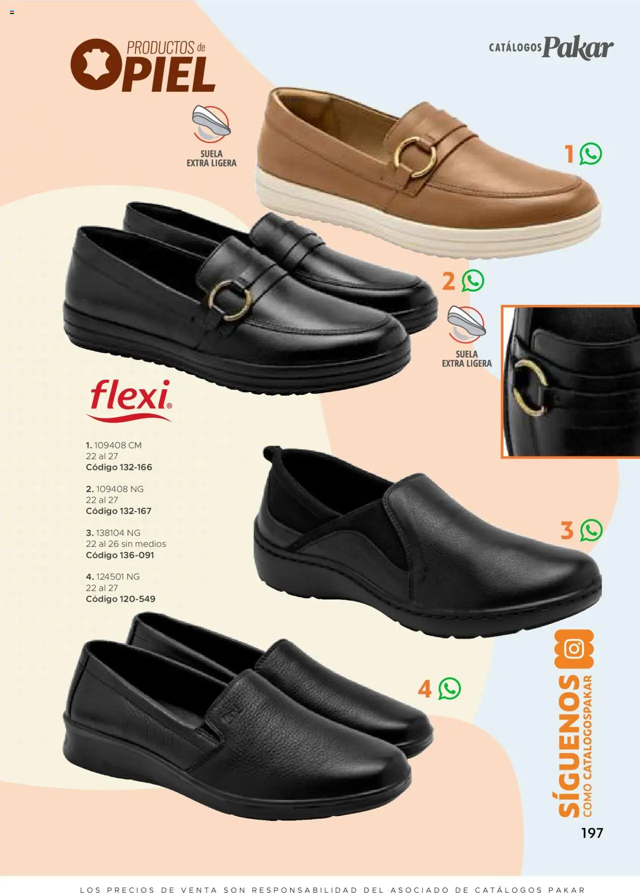 Nuevas ofertas de SC Pakar válidas en toda la República Mexicana desde el 24.07.2025. ¡Encuentra las mejores ofertas en SC Pakar Catálogo Mujer otoño / invierno! | Página: 197