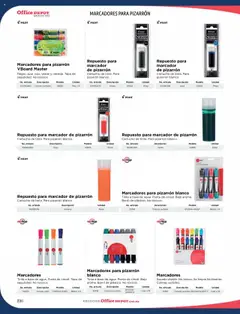 Vista previa de Office Depot catálogo 2025, nuevo folleto de la tienda, válido en México a partir del 09.01.2025 | Página: 232 | Productos: Pizarrón, Caja
