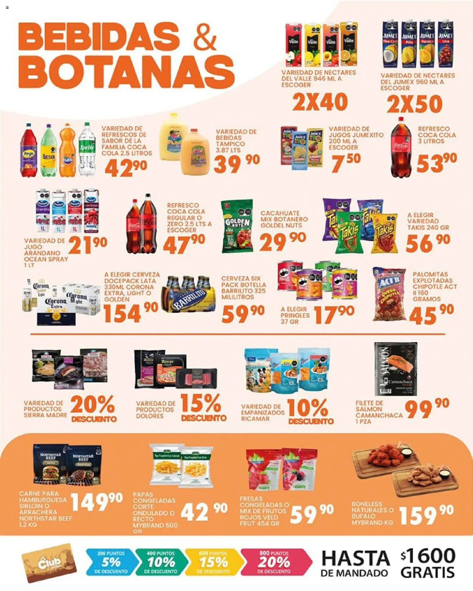Nuevas ofertas de Alsuper válidas en toda la República Mexicana desde el 17.02.2026. ¡Encuentra las mejores ofertas en Alsuper folleto Durango! | Página: 2 | Productos: Refresco, Cacahuate, Sierra, Botella