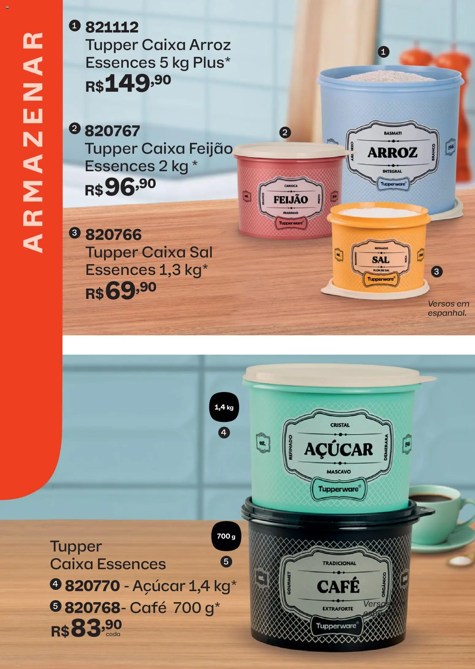 Tupperware Folheto - válido de 01.12.2025 | Página: 36 | Produtos: Caixa, Arroz, Açúcar, Sal