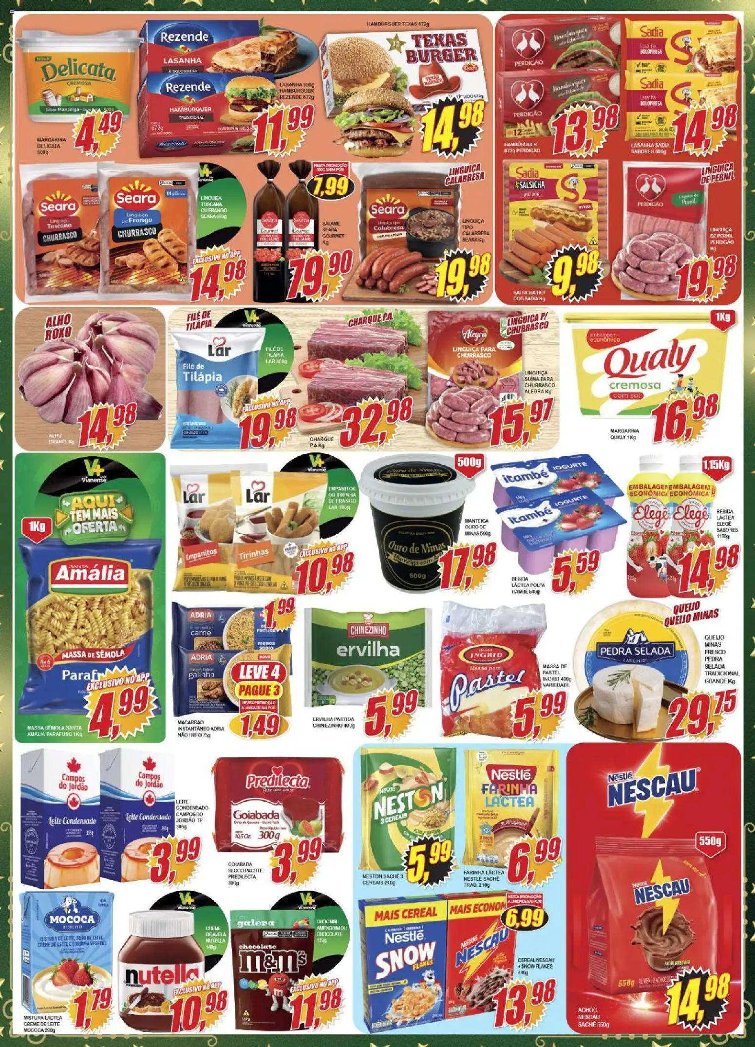 Vianense Folheto - válido de 28.11.2025 | Página: 2 | Produtos: Linguiça, Creme, Lasanha, Bebida