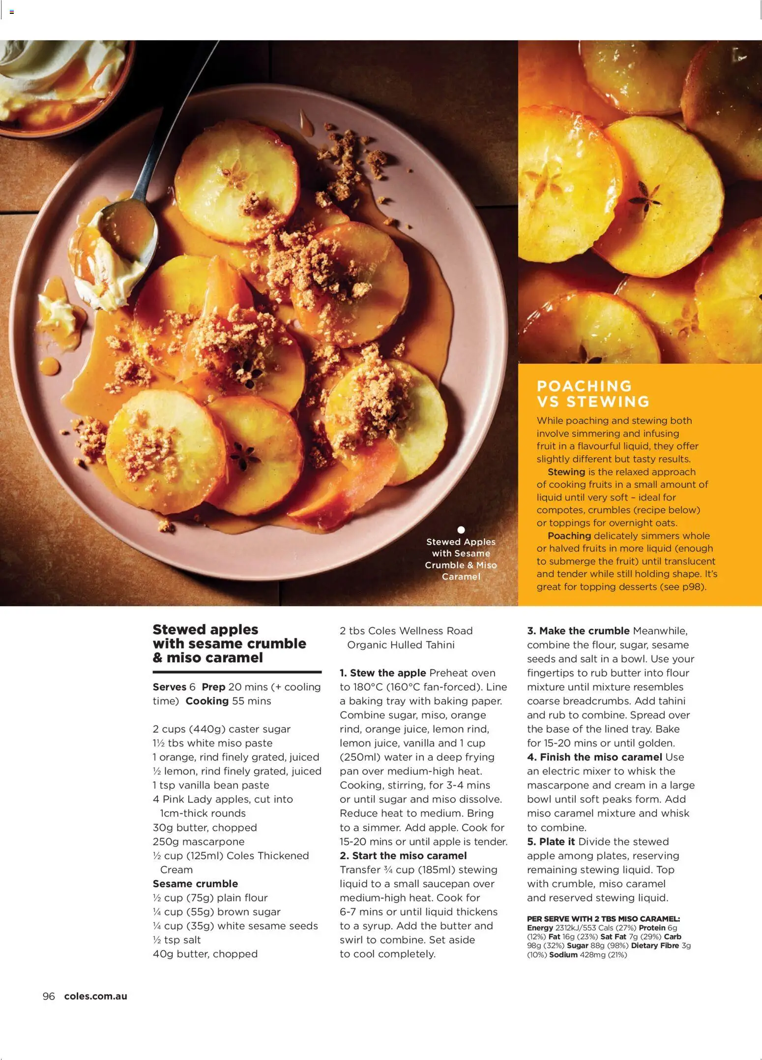 Coles catalogue - valid from 02.04.2026 | Page: 96 | Products: Cream, Seeds, Water, Salt