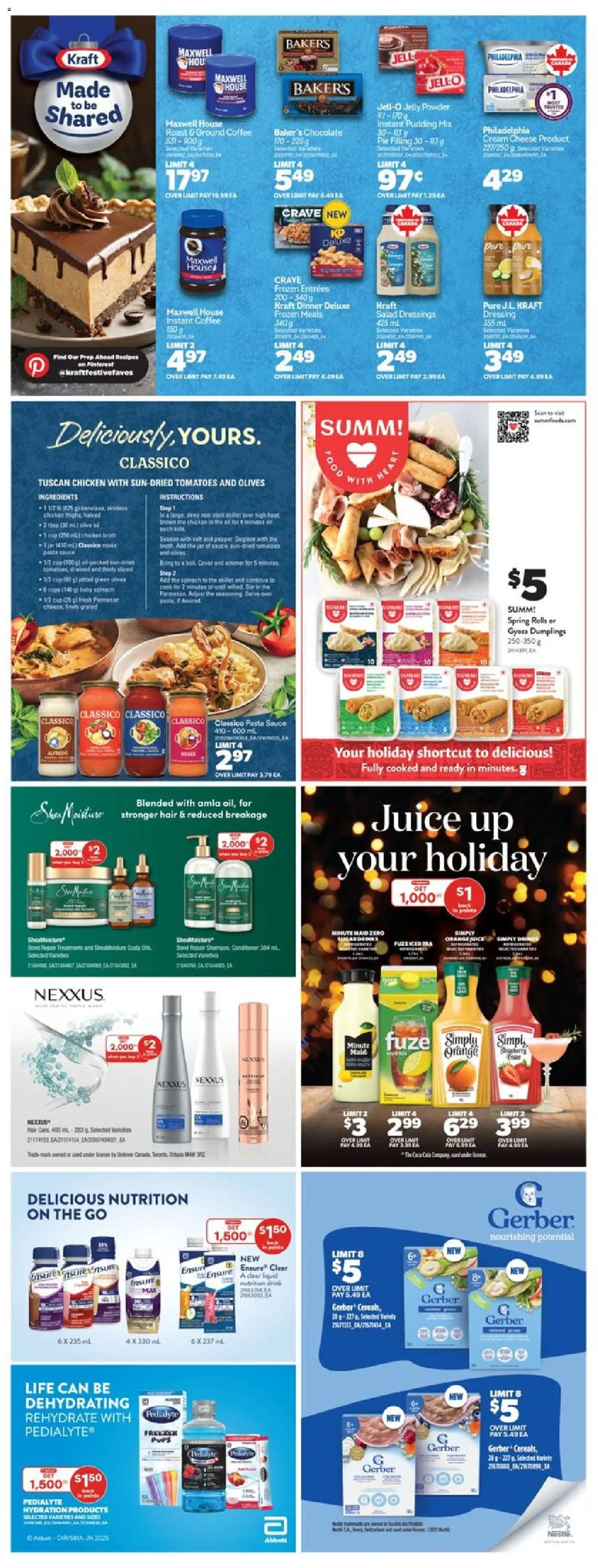 Real Canadian Superstore flyer valid from 11.12.2025 | Page: 40 | Products: Salad, Powder, Chicken, Tomatoes