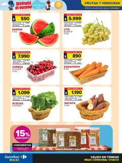 Vista previa Carrefour - Frutas y Verduras válido desde el 05.01.2026
