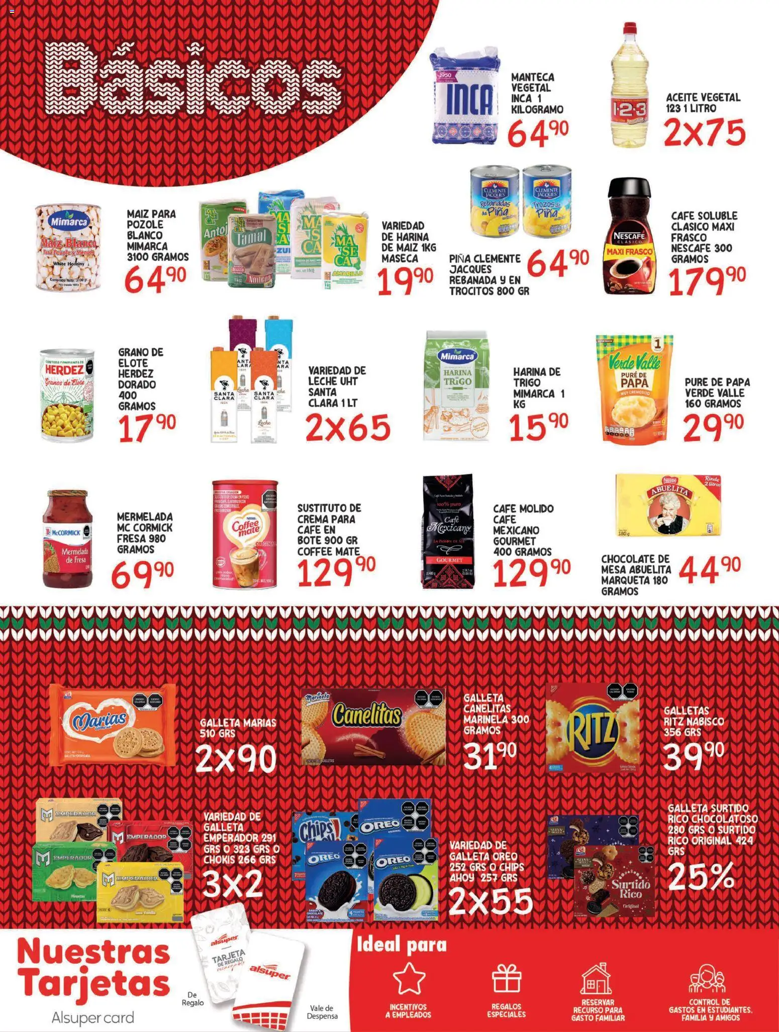 Nuevas ofertas de Alsuper válidas en toda la República Mexicana desde el 09.12.2025. ¡Encuentra las mejores ofertas en Alsuper folleto Saltillo! | Página: 6 | Productos: Leche, Aceite, Despensa, Té