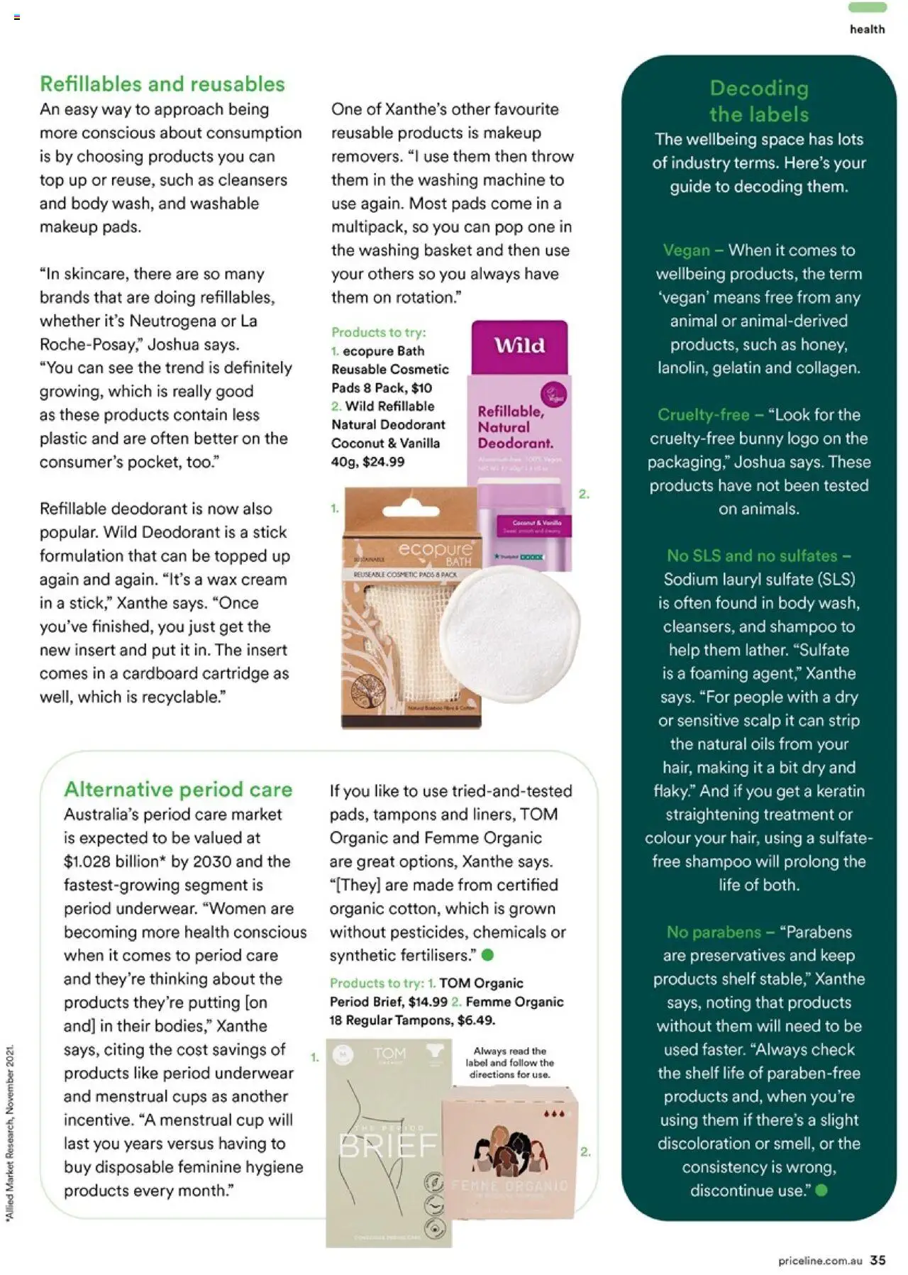 Priceline Pharmacy catalogue - valid from 20.02.2025 | Page: 35 | Products: Basket, Washing machine, Strip, Treatment