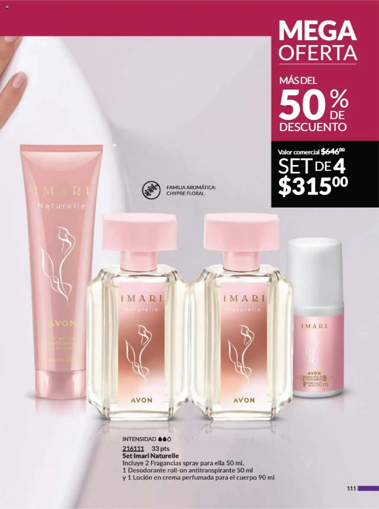 Nuevas ofertas de AVON válidas en toda la República Mexicana desde el 09.08.2025. ¡Encuentra las mejores ofertas en AVON - Campaña 13 2025! | Página: 119 | Productos: Desodorante, Antitranspirante, Crema, Loción