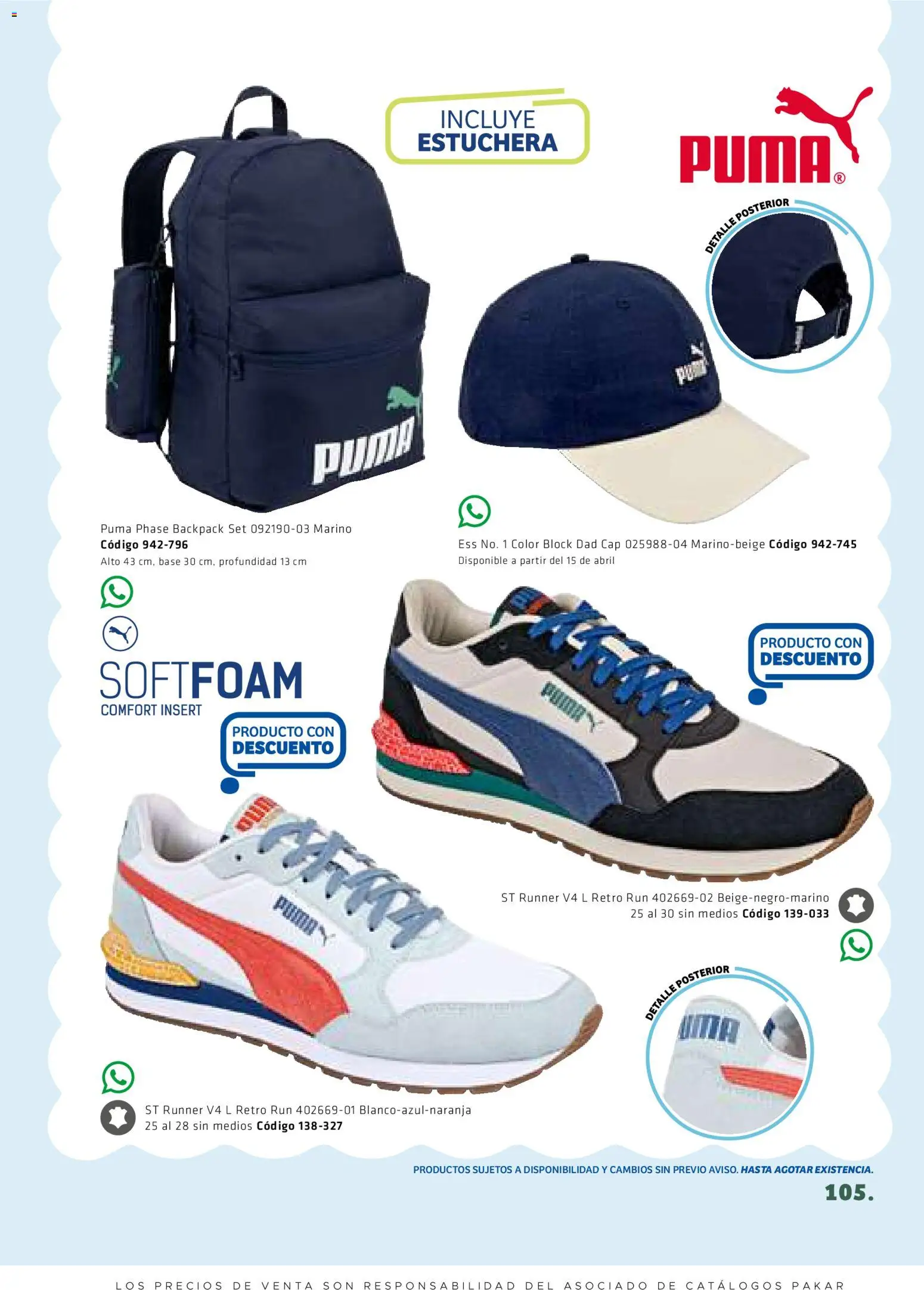 Nuevas ofertas de SC Pakar válidas en toda la República Mexicana desde el 27.02.2026. ¡Encuentra las mejores ofertas en SC Pakar catálogo Premium Men Tomo 2! | Página: 105