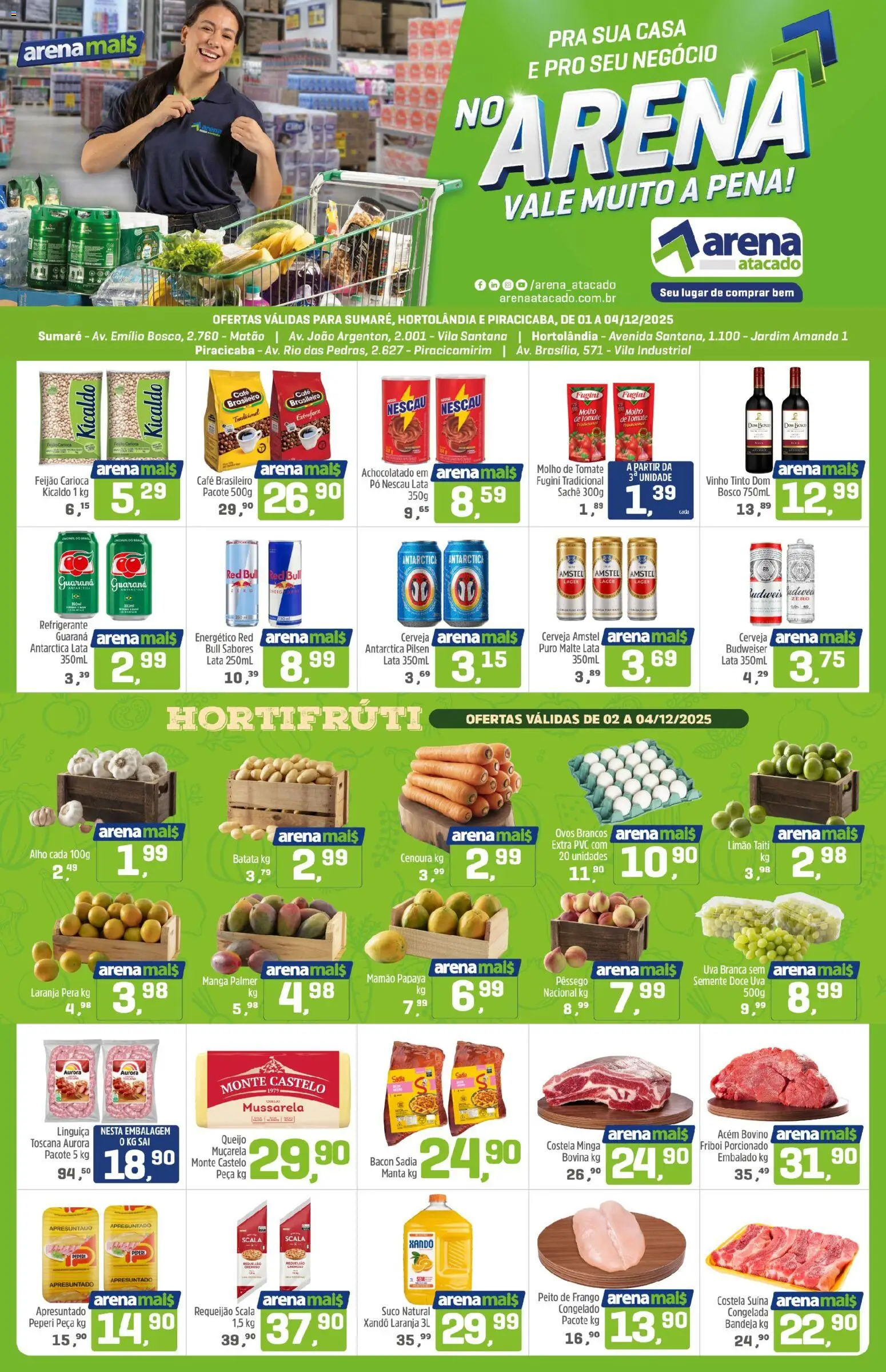 Arena Atacado Folheto - válido de 01.12.2025 | Página: 1