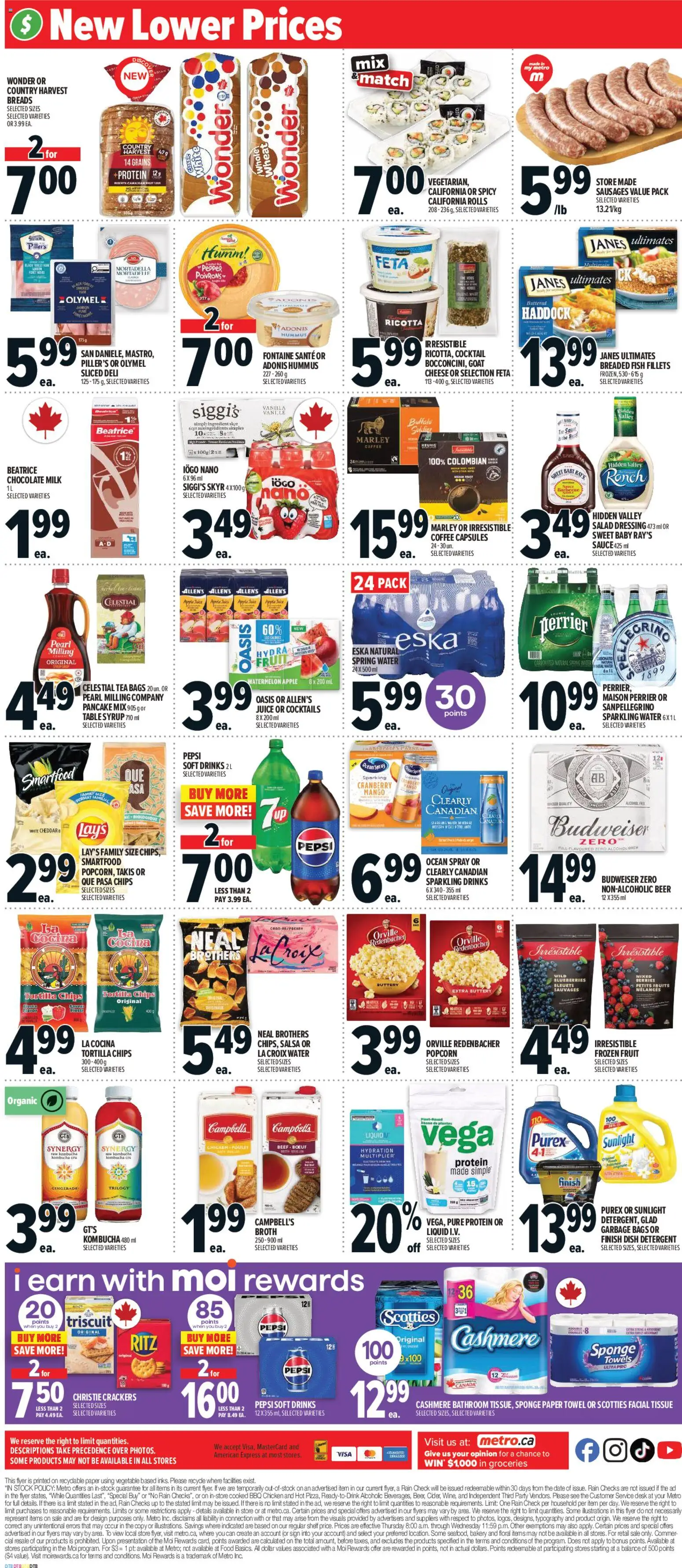 Metro flyer valid from 20.11.2025 | Page: 4 | Products: Bakery, Sponge, Milk, Beer