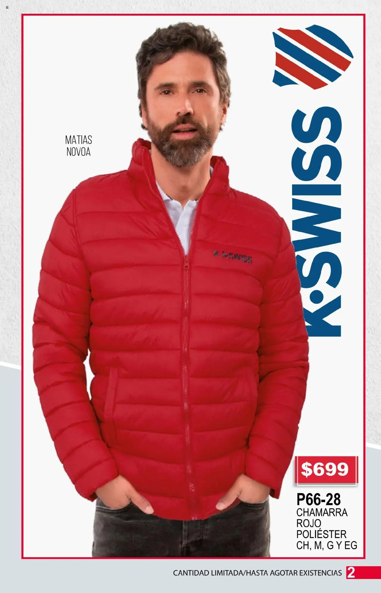 Nuevas ofertas de Cklass válidas en toda la República Mexicana desde el 14.07.2025. ¡Encuentra las mejores ofertas en Cklass catálogo Especial Lacoste! | Página: 19 | Productos: Chamarra