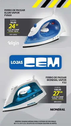 Lojas Cem - Ofertas atuais - Pré-Visualização do folheto da loja Lojas Cem, válido de 17.11.2025 | Página: 125