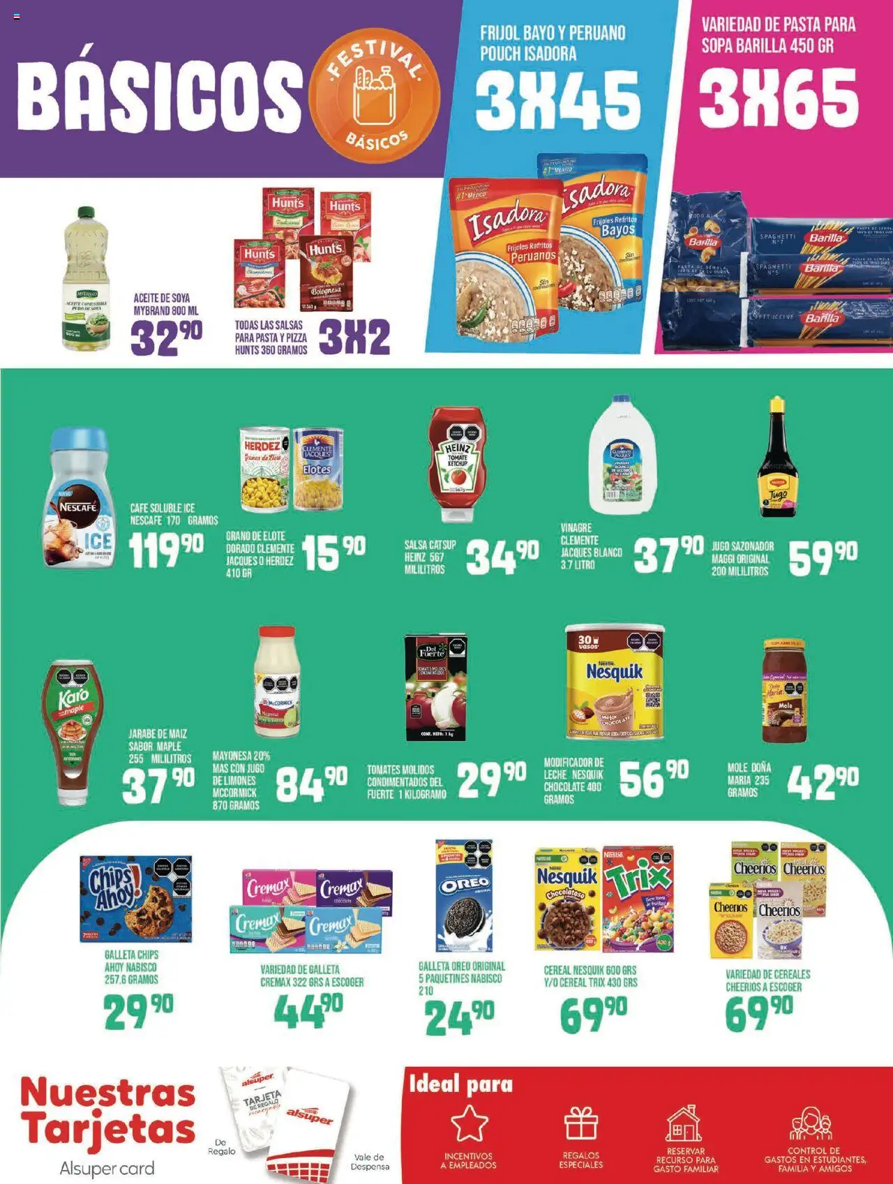 Nuevas ofertas de Alsuper válidas en toda la República Mexicana desde el 01.08.2025. ¡Encuentra las mejores ofertas en Alsuper - Folleto - Zacatecas! | Página: 6 | Productos: Chocolate, Pizza, Pasta, Despensa