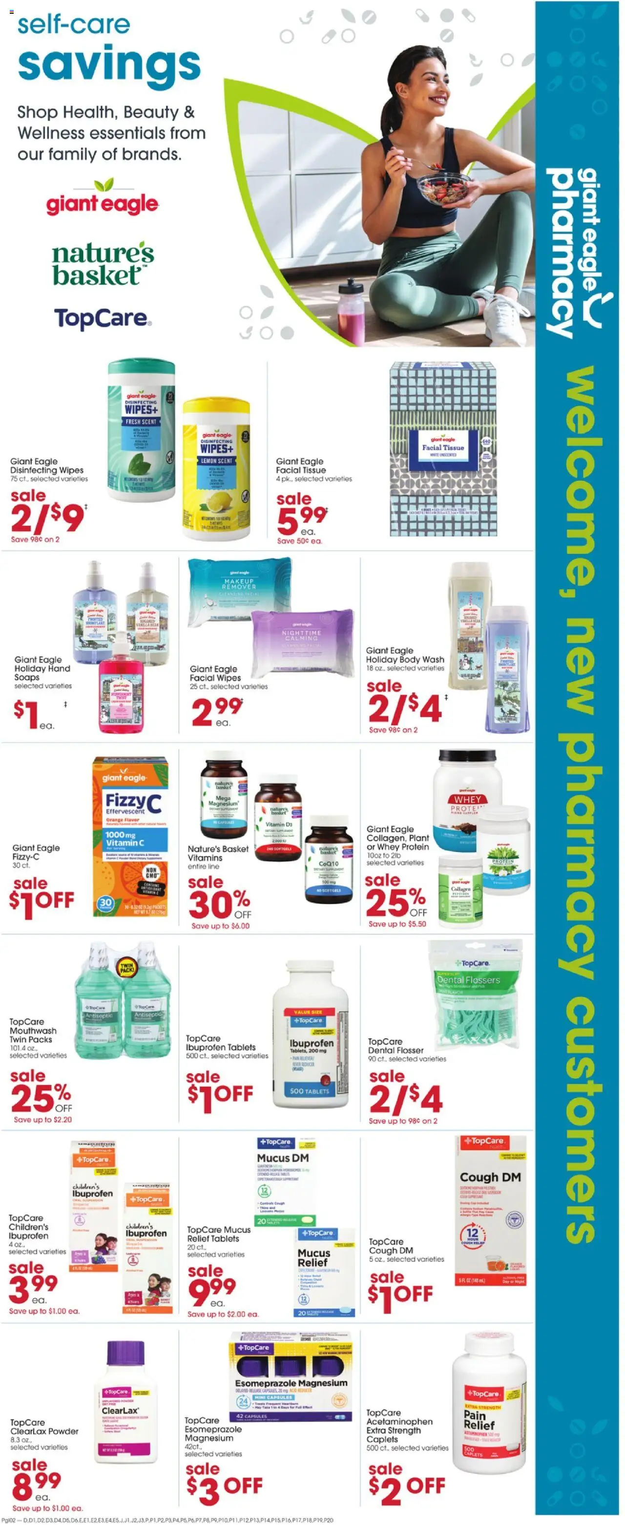 Giant Eagle Weekly Ad - valid from 16.10.2025 | Page: 8 | Products: Powder, Makeup Remover, Mouthwash, Phone