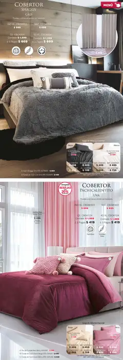 Vista previa de Colchas Concord catálogo, nuevo folleto de la tienda, válido en México a partir del 01.02.2026 | Página: 136