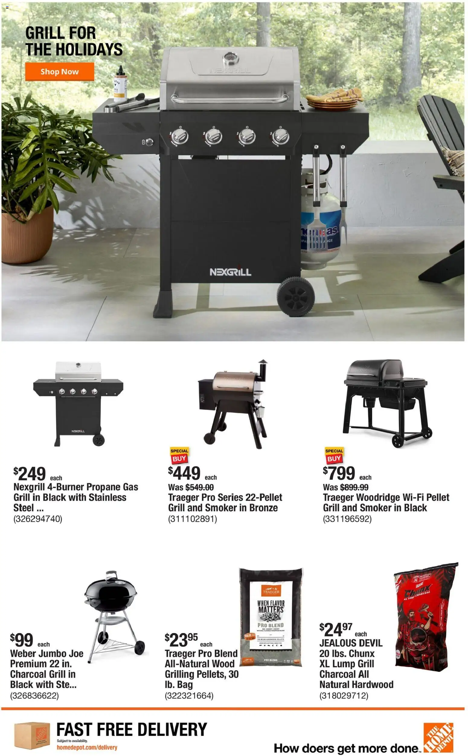 Home Depot Weekly Ad - NY - valid from 18.12.2025 | Page: 9 | Products: Bag, Grill