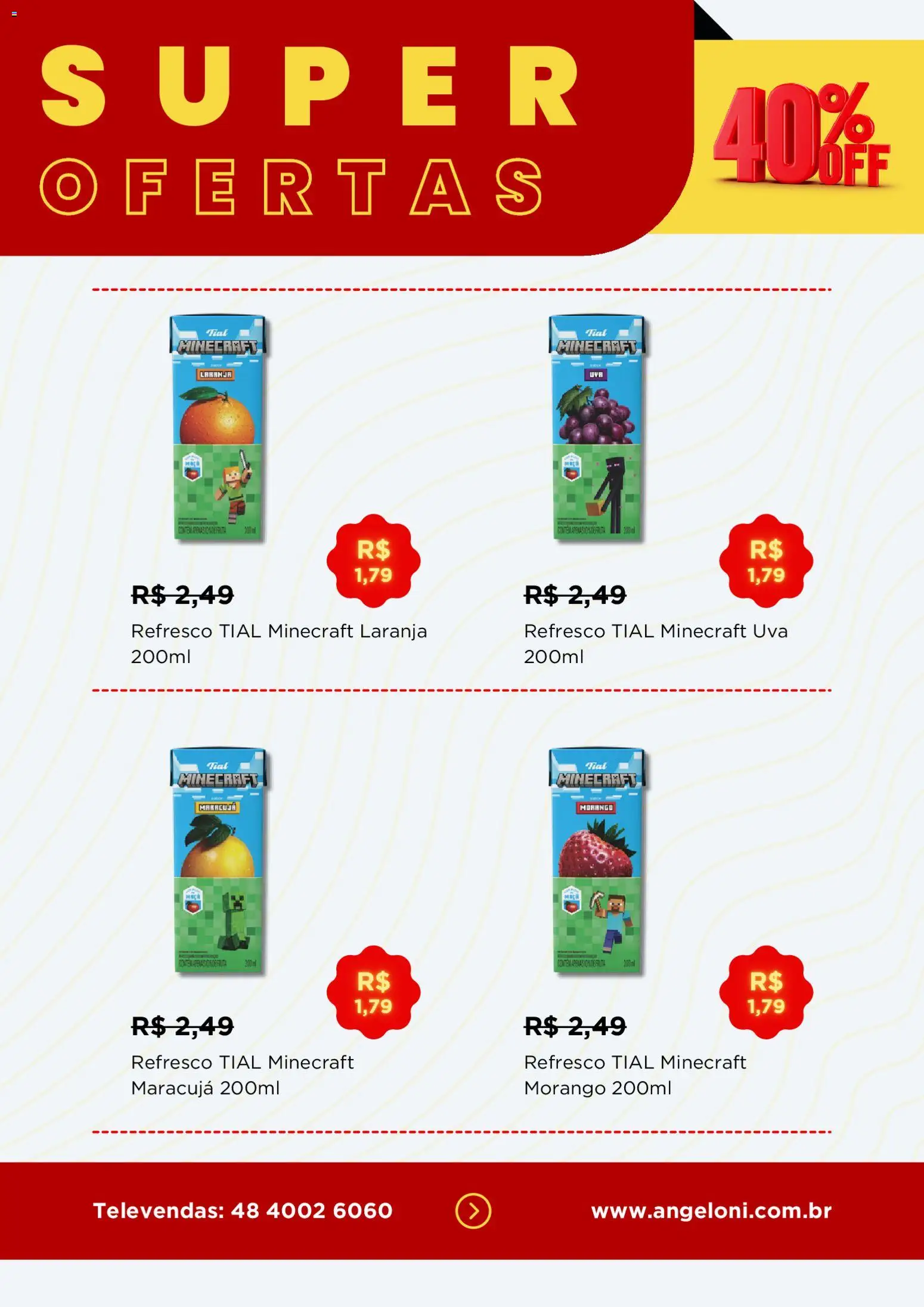 Angeloni Folheto - válido de 09.04.2026 | Página: 3 | Produtos: Maracujá, Refresco