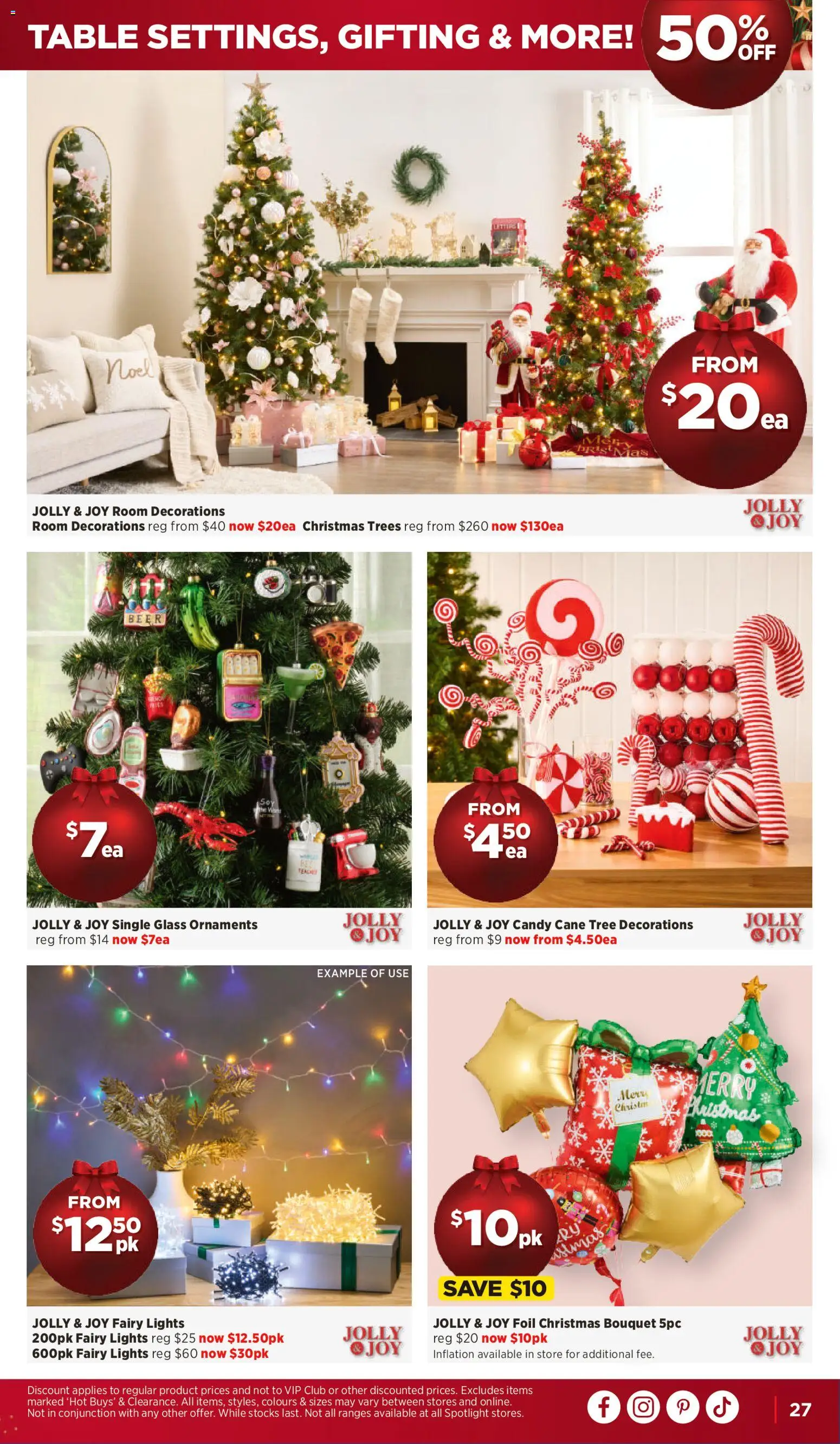 Spotlight catalogue - valid from 03.12.2025 | Page: 27 | Products: Table, Beer, Ornaments