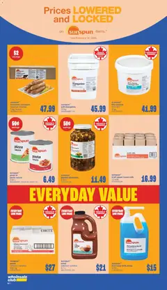 Preview of Wholesale Club weekly flyer / circulaire from shop Wholesale Club valid from 29.01.2026 | Page: 8 | Products: Soap, Detergent, Cheese, Pizza