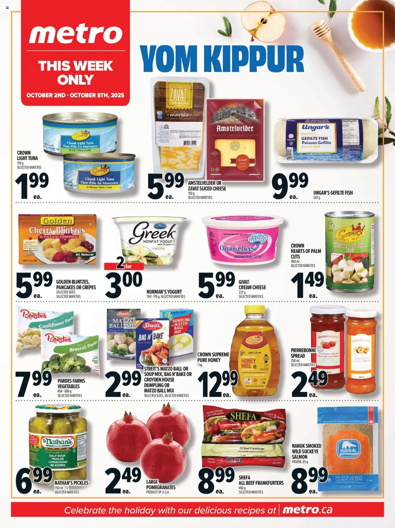 Metro flyer valid from 02.10.2025 | Page: 1 | Products: Beef, Bag, Yogurt, Oil