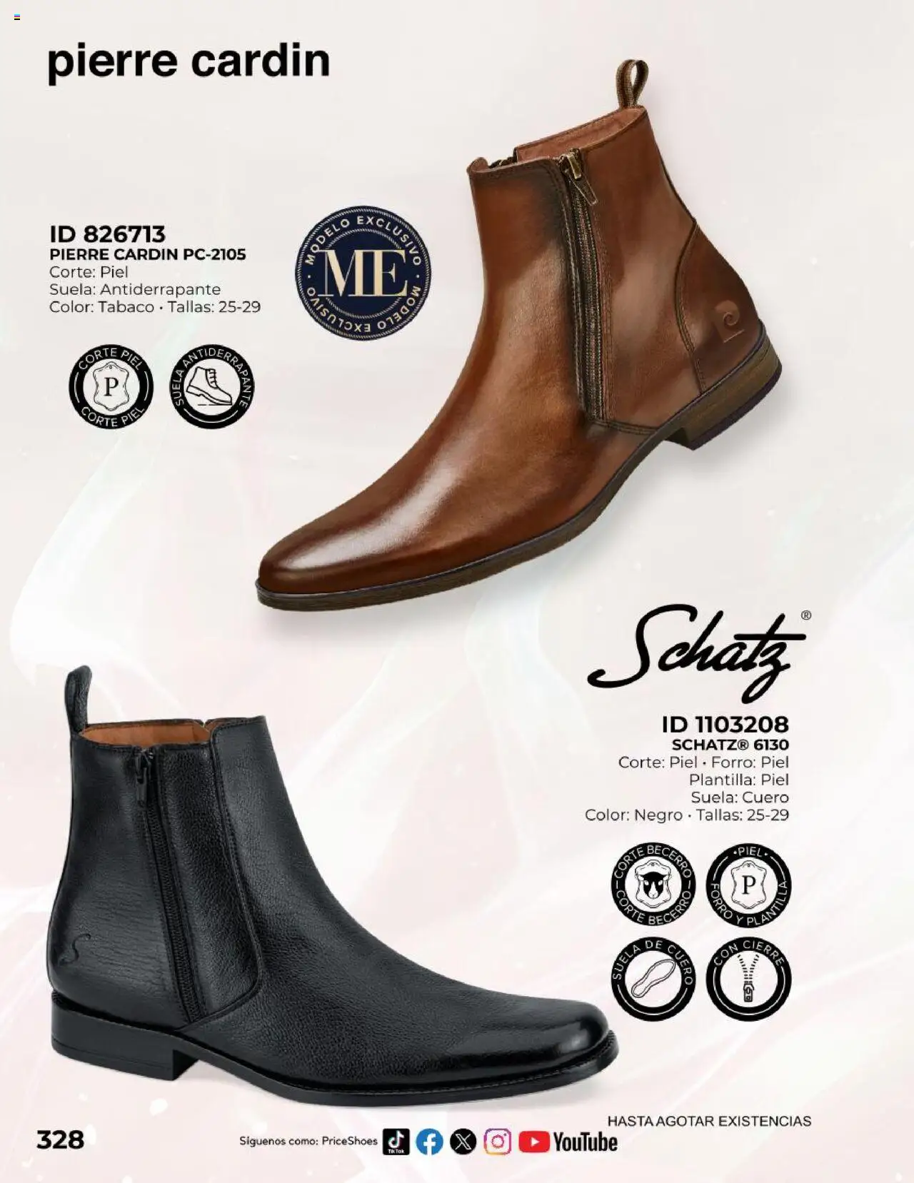 Nuevas ofertas de Price Shoes válidas en toda la República Mexicana desde el 19.10.2025. ¡Encuentra las mejores ofertas en Price Shoes catálogo Exclusivos 2025! | Página: 326