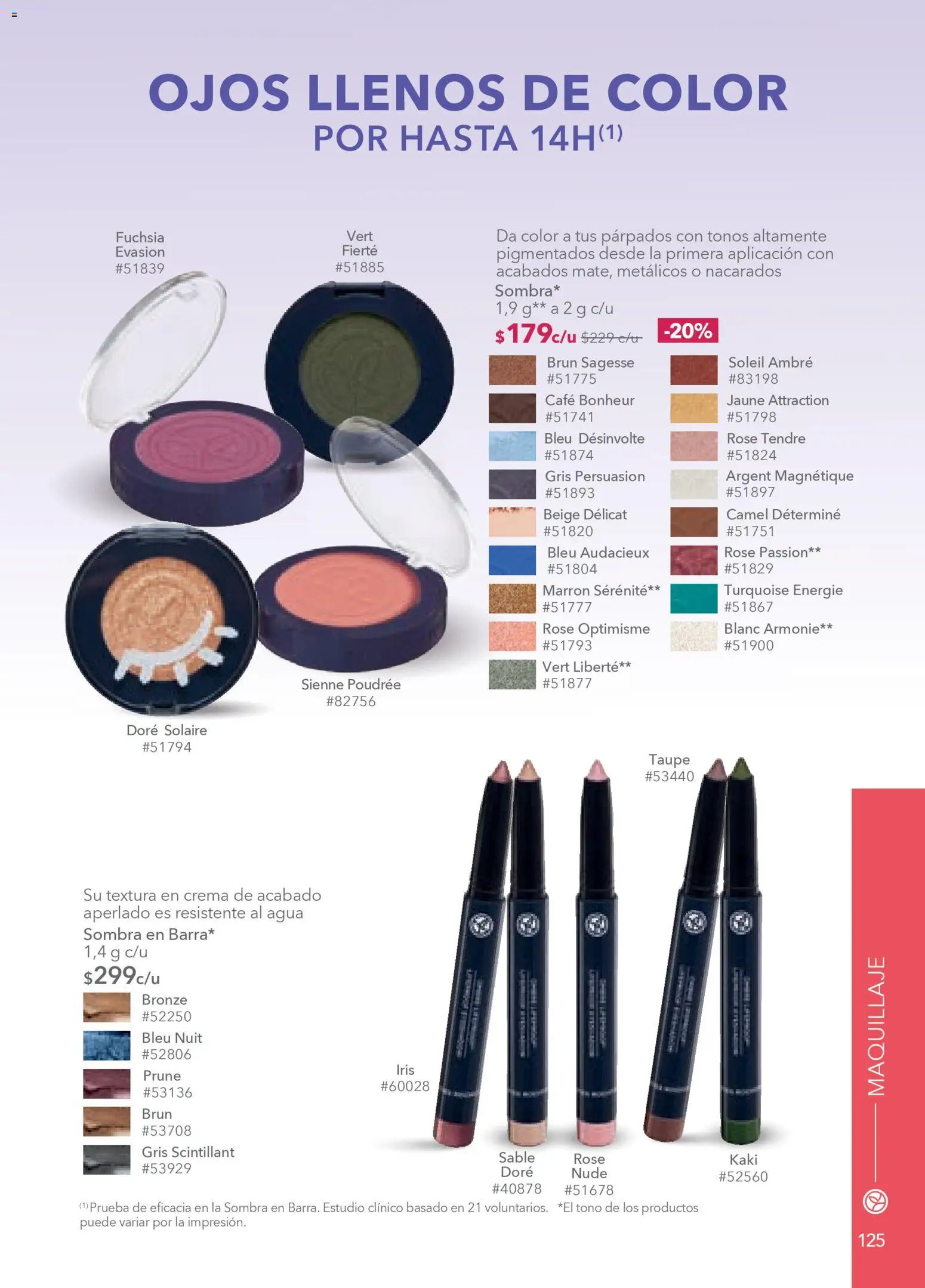 Nuevas ofertas de Yves Rocher válidas en toda la República Mexicana desde el 19.11.2025. ¡Encuentra las mejores ofertas en Yves Rocher campaña 16 2025! | Página: 127 | Productos: Crema, Café, Sombra, Maquillaje