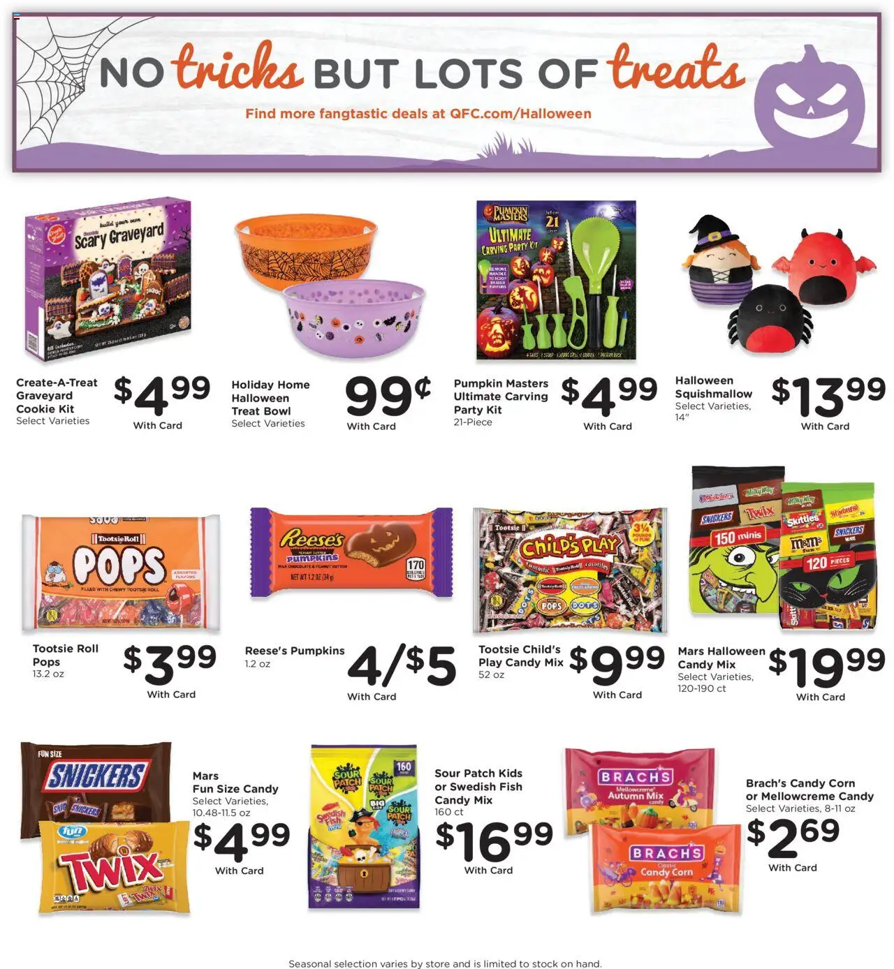 QFC Weekly Ad - valid from 15.10.2025 | Page: 8 | Products: Corn, Butter, Fish, Pumpkin