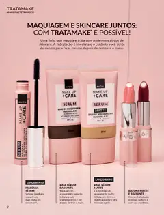 Avon Folheto - válido de 27.07.2025 | Página: 2 | Produtos: Maquiagem, Base, Sérum