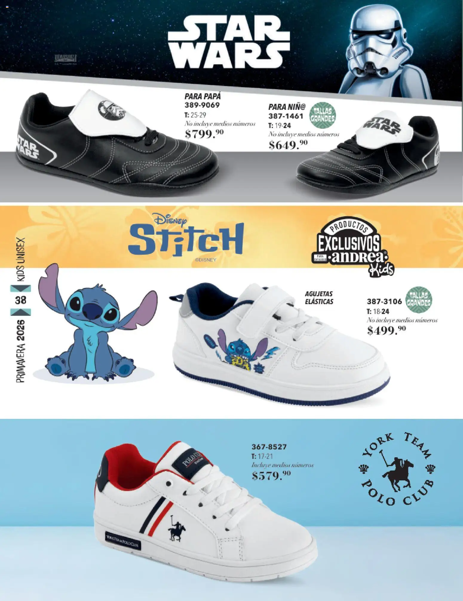 Nuevas ofertas de Andrea válidas en toda la República Mexicana desde el 25.01.2026. ¡Encuentra las mejores ofertas en Andrea catálogo Infantil! | Página: 38 | Productos: Papa